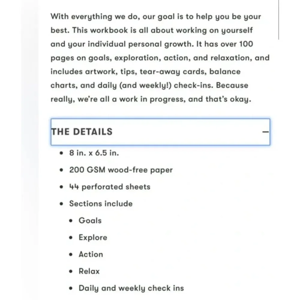 FEEL YOUR BEST LOT of 2 pcs/Journals from Ban do- A Workbook For Personal Growth